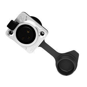 Панельный разъем Seetronic K3F2C-W XLR