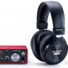 FOCUSRITE Scarlett 2i2 Studio 3rd Gen студийный комплект (Scarlett 2i2 3rd Gen, наушники, микрофон, ПО, микрофонный кабель)