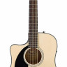 FENDER CD-60SCE Natural LH левосторонняя электроакустическая гитара