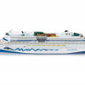 Лайнер Siku 1720 круизный AIDA, 1/1400