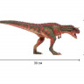 Игрушка динозавр MASAI MARA MM206-003 серии "Мир динозавров" Карнотавр, фигурка длиной 30 см