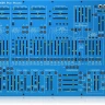 Синтезатор Behringer 2600 BLUE MARVIN аналоговый полумодульный