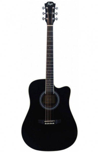 Flight AD-200C BK акустическая гитара
