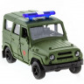 Машина "АВТОПАНОРАМА" инерц. УАЗ (армия) 1/50, в/к 12*7*5,5 см