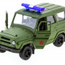 Машина "АВТОПАНОРАМА" инерц. УАЗ (армия) 1/50, в/к 12*7*5,5 см