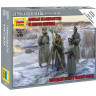 Немецкия штаб в зимней форме 1/72