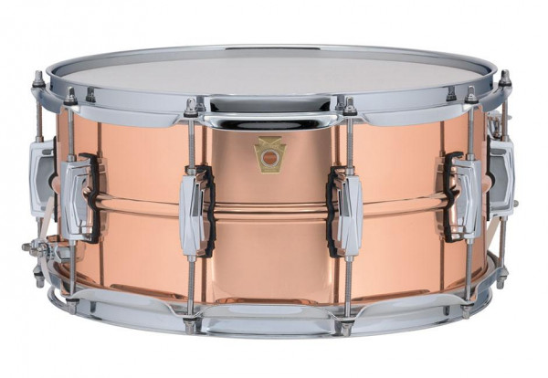 Малый барабан LUDWIG LC662 14"*6.5" Copper Phonic series фурнитура Imperial lugs 10 шт.