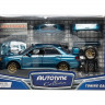 Машина Autotime "SUBARU IMPREZA WRX STI" тюнинг гараж 1:24 инерционная