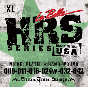 LA  BELLA HRS-XL Nickel Rounds Extra Light 09-42 струны для электрогитары