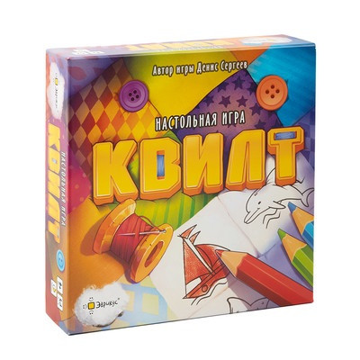 Настольная игра "Квилт" 10+