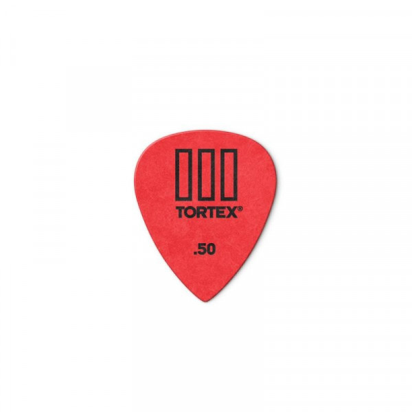 DUNLOP 462P.50 Tortex® TIII упаковка красных медиаторов 0.5мм, (12шт.)