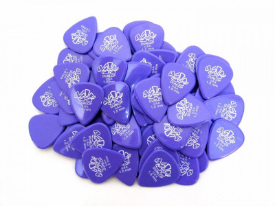 DUNLOP 41R1.5 Delrin набор медиаторов 72 шт 1,5 мм