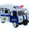 Машина "АВТОПАНОРАМА" инерц. УАЗ (ДПС) 1/50, в/к 12*7*5,5 см