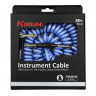 Кабель инструментальный витой Kirlin IPK-222BFGL 9.1M BLE