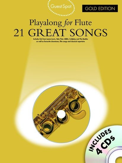 AM997777 Guest Spot: Playalong For Flute Gold Edition книга:...