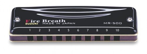 Губная гармошка диатоническая SUZUKI MR-500 A (14840) Richter Modular System