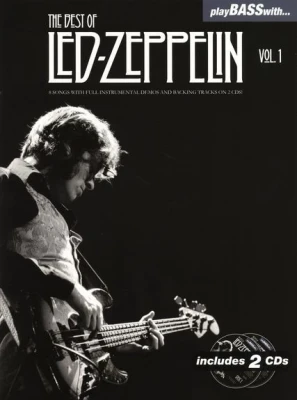 AM996611 PLAY BASS WITH THE BEST OF LED ZEPPELIN VOLUME 1 BASS GTR TAB...
