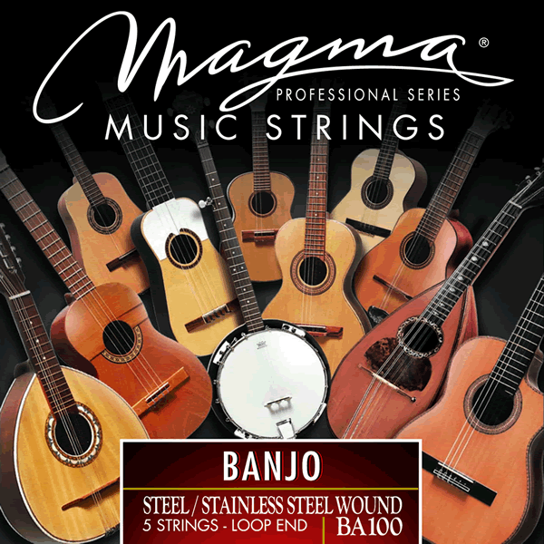 Струны для 5-струнного банджо Magma Strings BA100