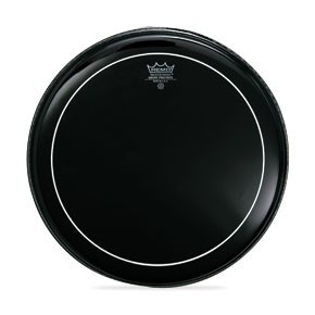 REMO ES-0614-PS EBONY 14' PINSTRIPE черный двойной пластик