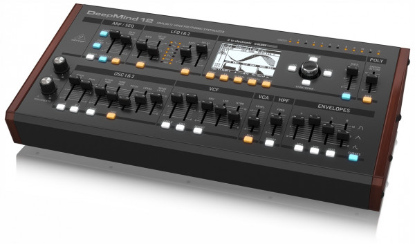 Синтезатор Behringer DEEPMIND 12D рековый, аналоговые VCF и VCA