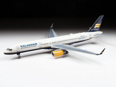 Сборная модель ZVEZDA Пассажирский авиалайнер Боинг-757-200, 1/144