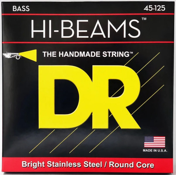 Струны для 5-струнной бас гитары DR MR5-45-125 HI-BEAM