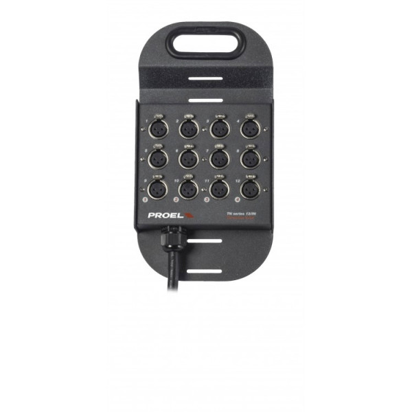 Proel TN12IN - Коробка с кабелем - 12вх, 20м