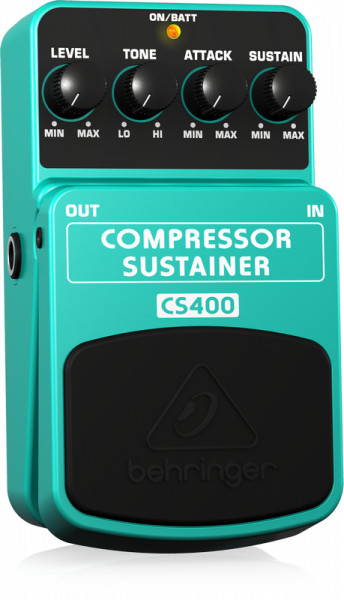 Педаль эффектов Behringer COMPRESSOR/ SUSTAINER CS400 обработки
