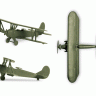 Ночной бомбардировщик/разведчик По-2 1/144