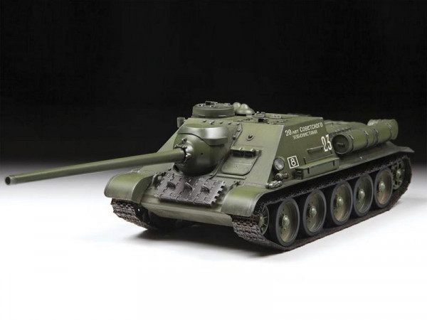 Сборная модель ZVEZDA Советский истребитель танков СУ-100, 1/35