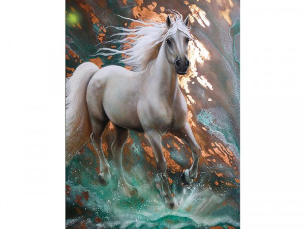 Алмазная мозаика 15х20 СТРЕМИТЕЛЬНЫЙ (10 цветов)