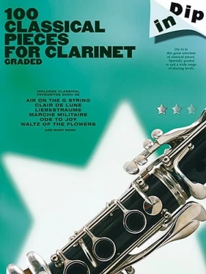 AM995577 Dip In: 100 Classical Pieces For Clarinet (Graded)