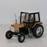 Сувенирная модель трактора МТЗ-82 Belarus "Люкс-2" металл (золотой) 1:43
