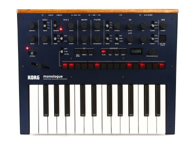 KORG MONOLOGUE-BL синтезатор аналоговый монофонический