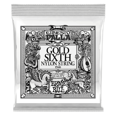 Одиночная струна 6я для классической гитары Ernie Ball P01546