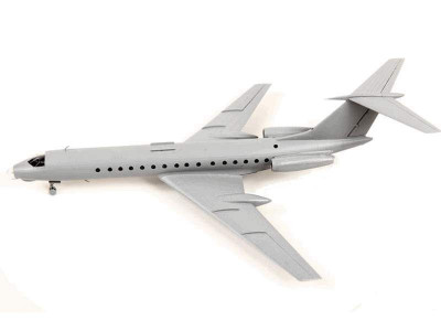 Сборная модель ZVEZDA Пассажирский авиалайнер Ту-134А/Б-3, подарочный набор, 1/144