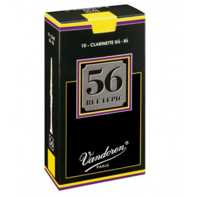 Трости для кларнета Vandoren Bb CR-5025 56 rue Lepic № 2,5 10 шт.