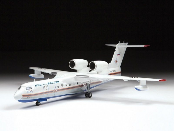 Сборная модель ZVEZDA Российский самолет-амфибия Бе-200ЧС, 1/144