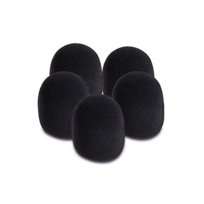 OnStage ASWS58B5 - ветрозащита для ручного микрофона, цвет черный 5 шт