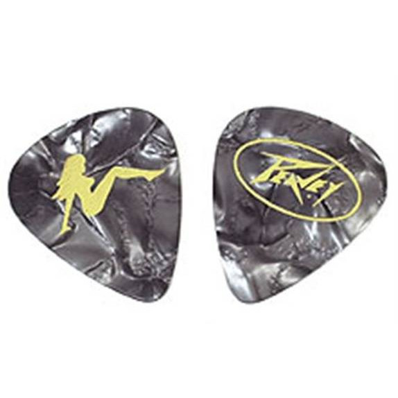 PEAVEY Triple XXX 351 Medium Black медиаторы средние, 12 шт