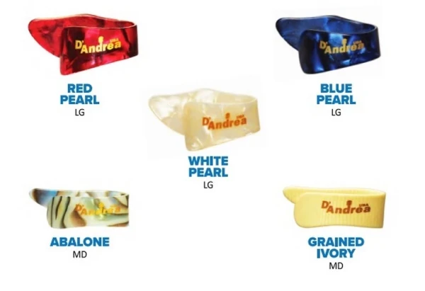 Набор медиаторов коготь на большой палец D'Andrea R6373 LG DXC, 6 шт