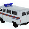 Машина "АВТОПАНОРАМА" инерц. УАЗ-452 (МЧС) 1/50, в/к 12*7*5,5 см