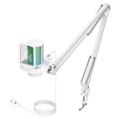 USB-микрофон Maono DGM20S (white) пантограф кардиоидный