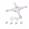 Белый корпус в сборе для квадрокоптера X5HW