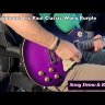 EPIPHONE Les Paul Classic Worn Purple электрогитара