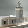 Сборная картонная модель Shipyard маяк Lighthouse Los Morrillos (№30), 1/72
