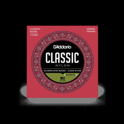 Комплект струн для классической гитары 1/2 D'Addario EJ27N 1/2
