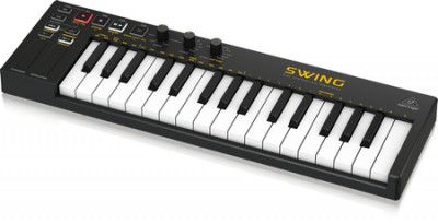 MIDI контроллер Behringer SWING USB 32 клавиши, 64-шаговый секвенсор