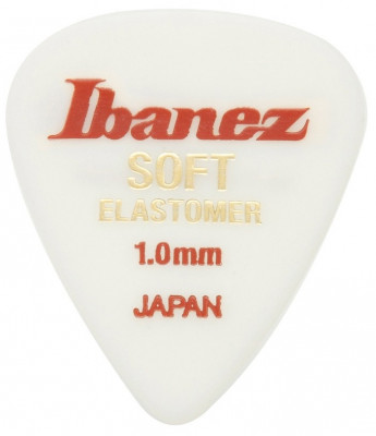 IBANEZ EL14ST10 FLAT PICK ELASTOMER медиатор, толщина 1 мм