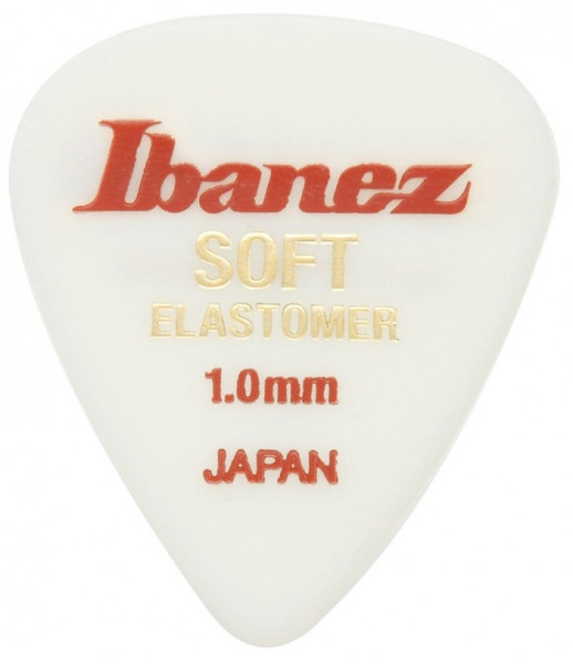 IBANEZ EL14ST10 FLAT PICK ELASTOMER медиатор, толщина 1 мм